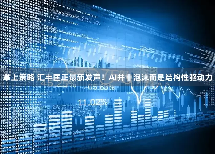 掌上策略 汇丰匡正最新发声！AI并非泡沫而是结构性驱动力